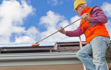 Abernethy soft wash roof cleaning